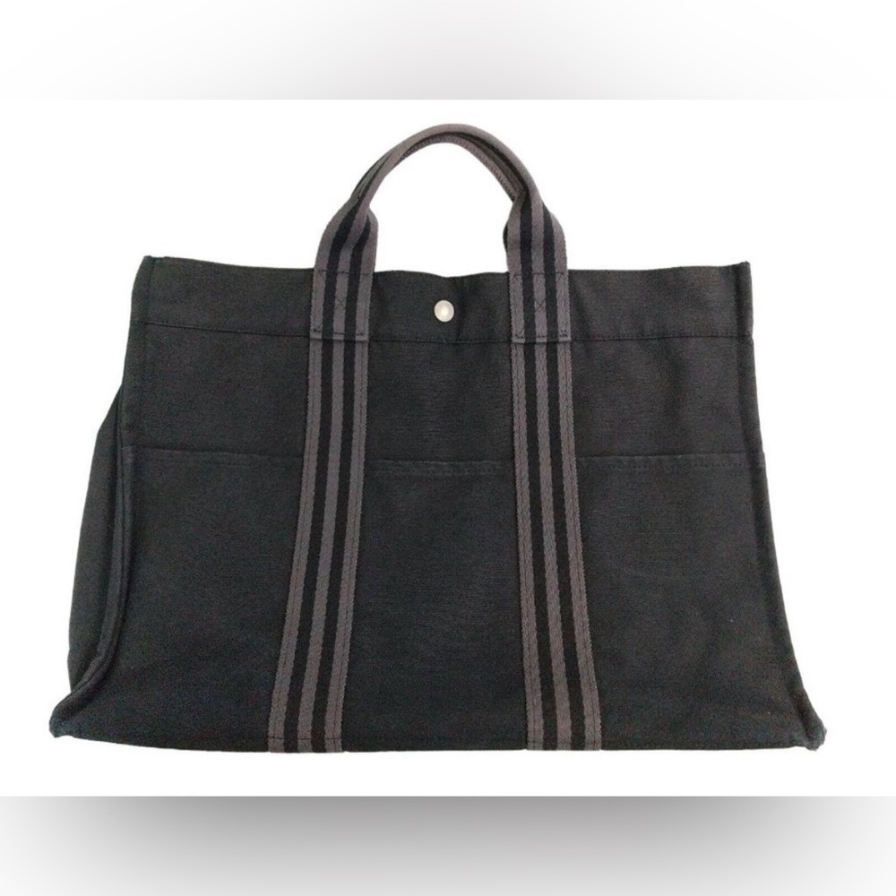 Hermès Fourre Tout MM Tote Canvas Bag